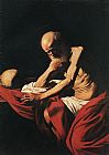 St Jerome by Caravaggio